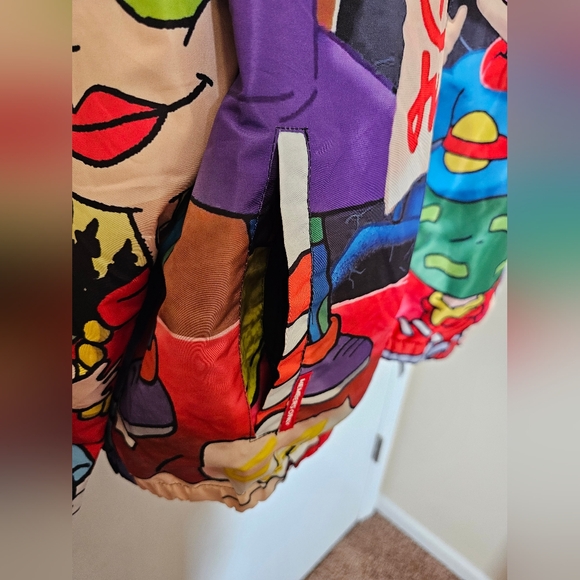 Members Only x Nickelodeon Rugrats Size XL Windbreaker Angelica Chucky Tommy - Picture 10 of 13